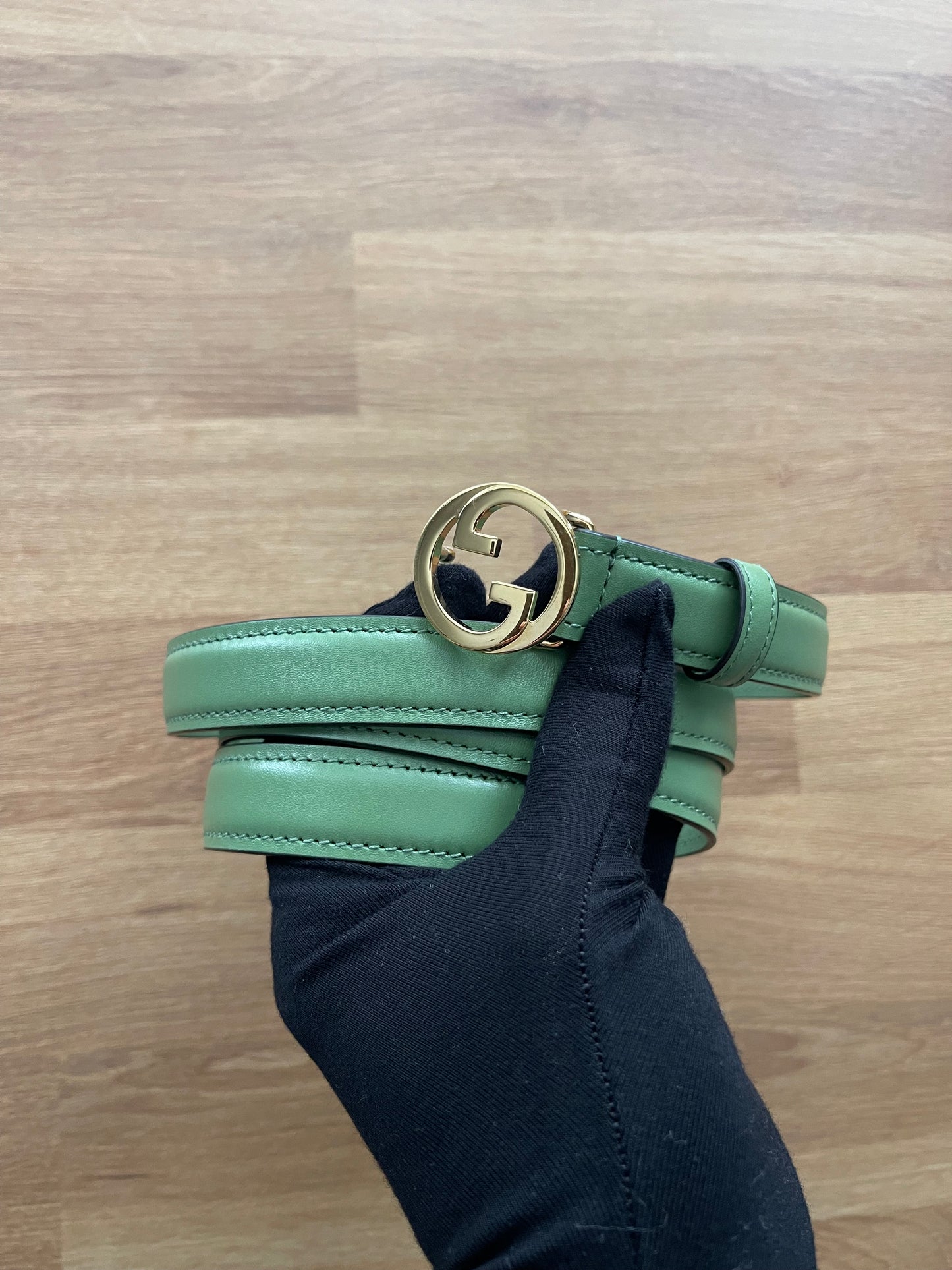 Gucci Thin Leather Belt