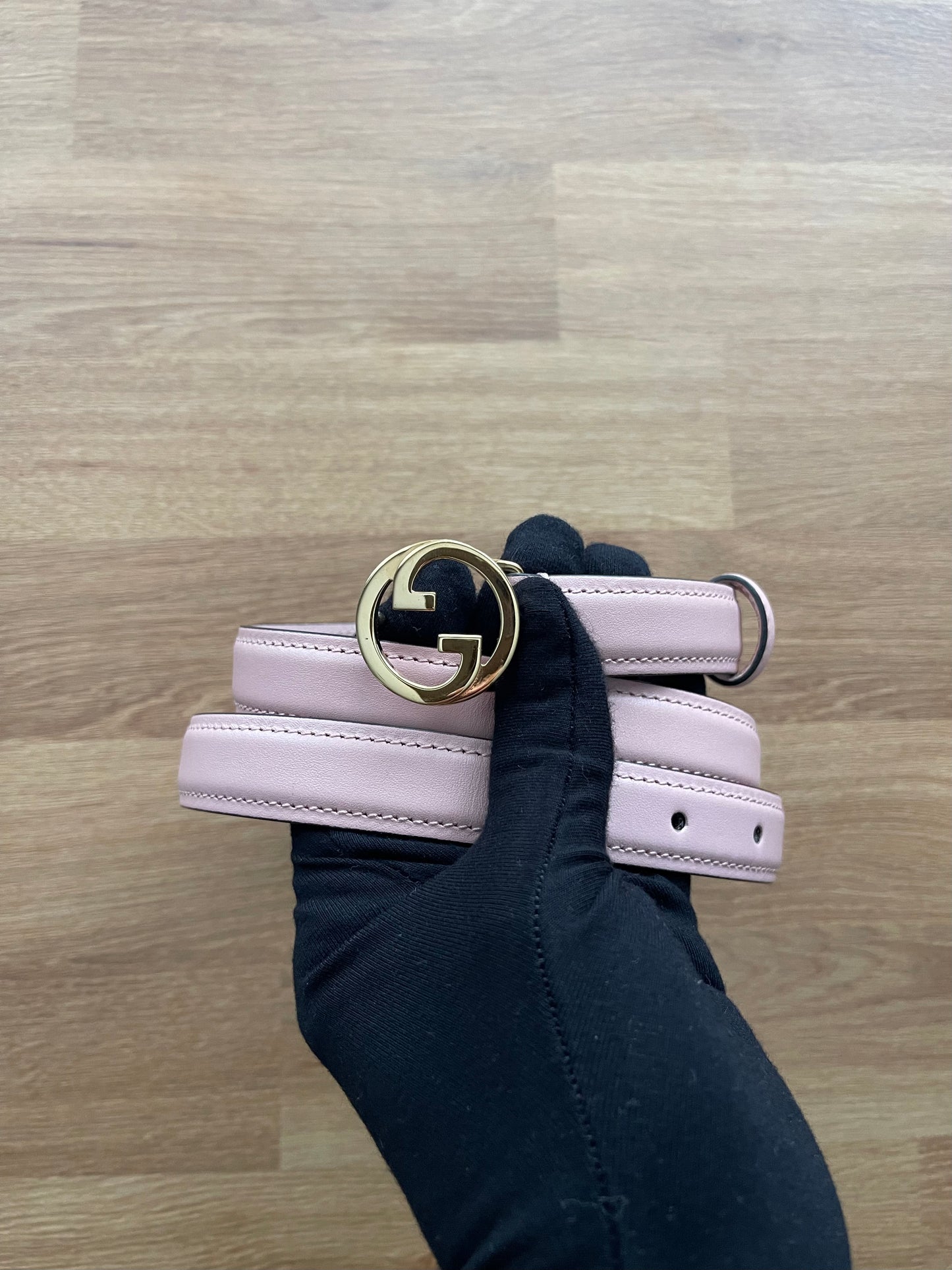 Gucci Thin Leather Belt