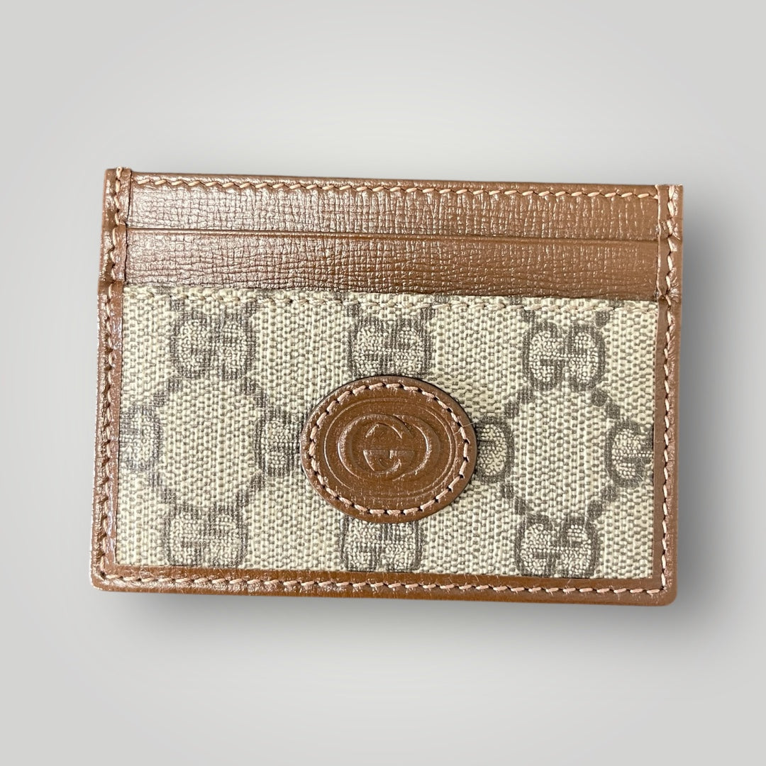 Gucci GG Retro Supreme Card Holder
