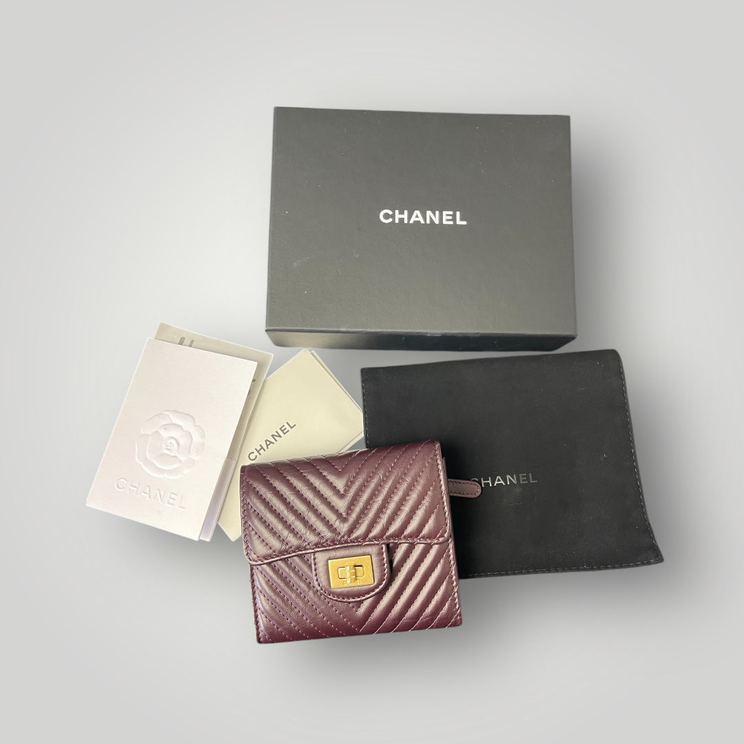 Pre-Owned Chanel Reissue Flap Wallet-Tri-fold