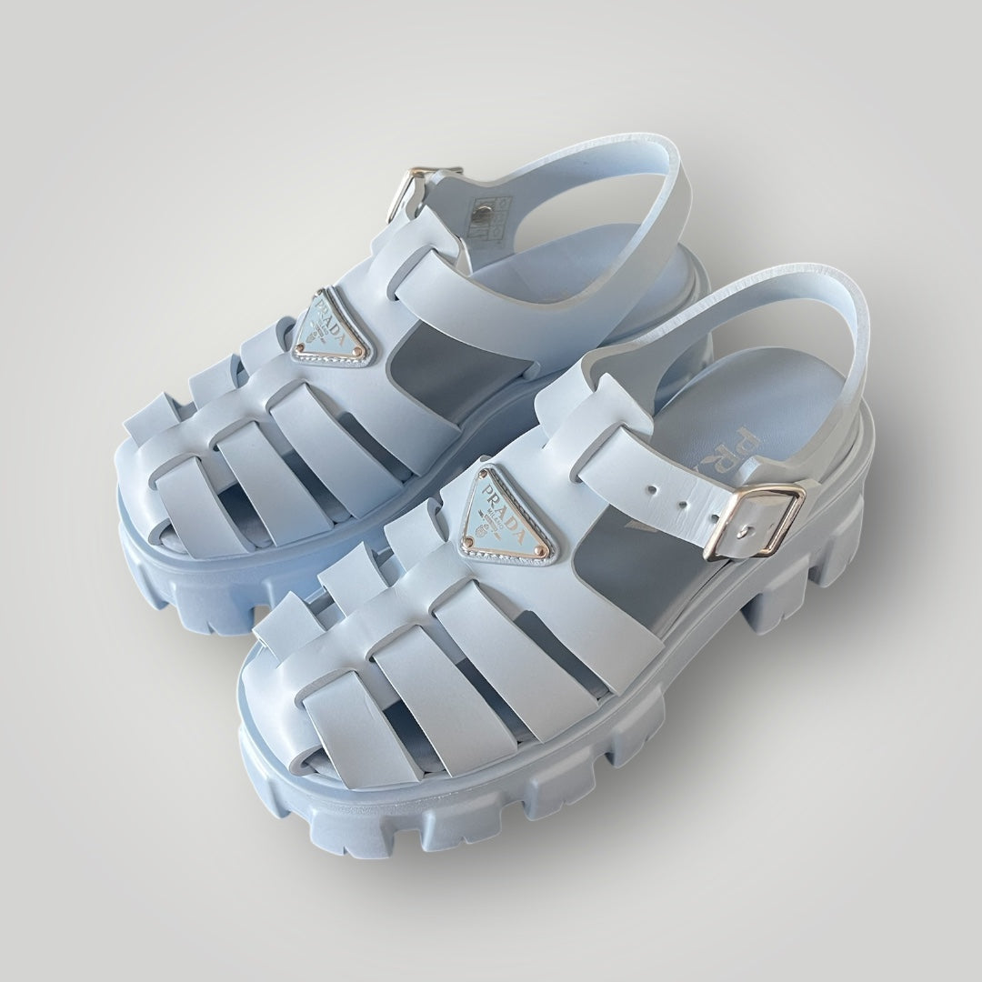 PRADA Monolith Rubber Sandals