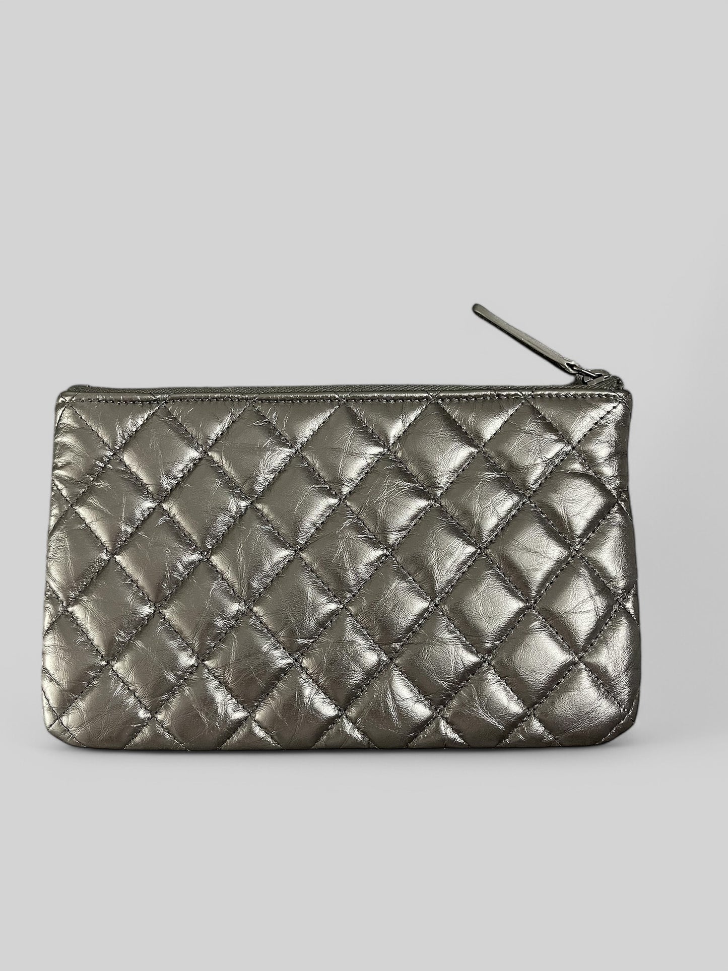 CHANEL So Black Reissue 2.55 Aged Calfskin O-Case