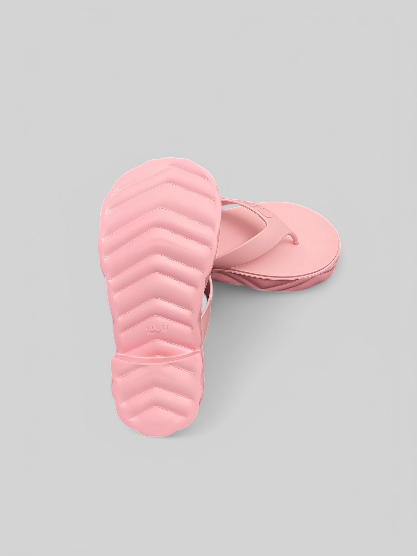 Gucci Shiny Rubber Sandal