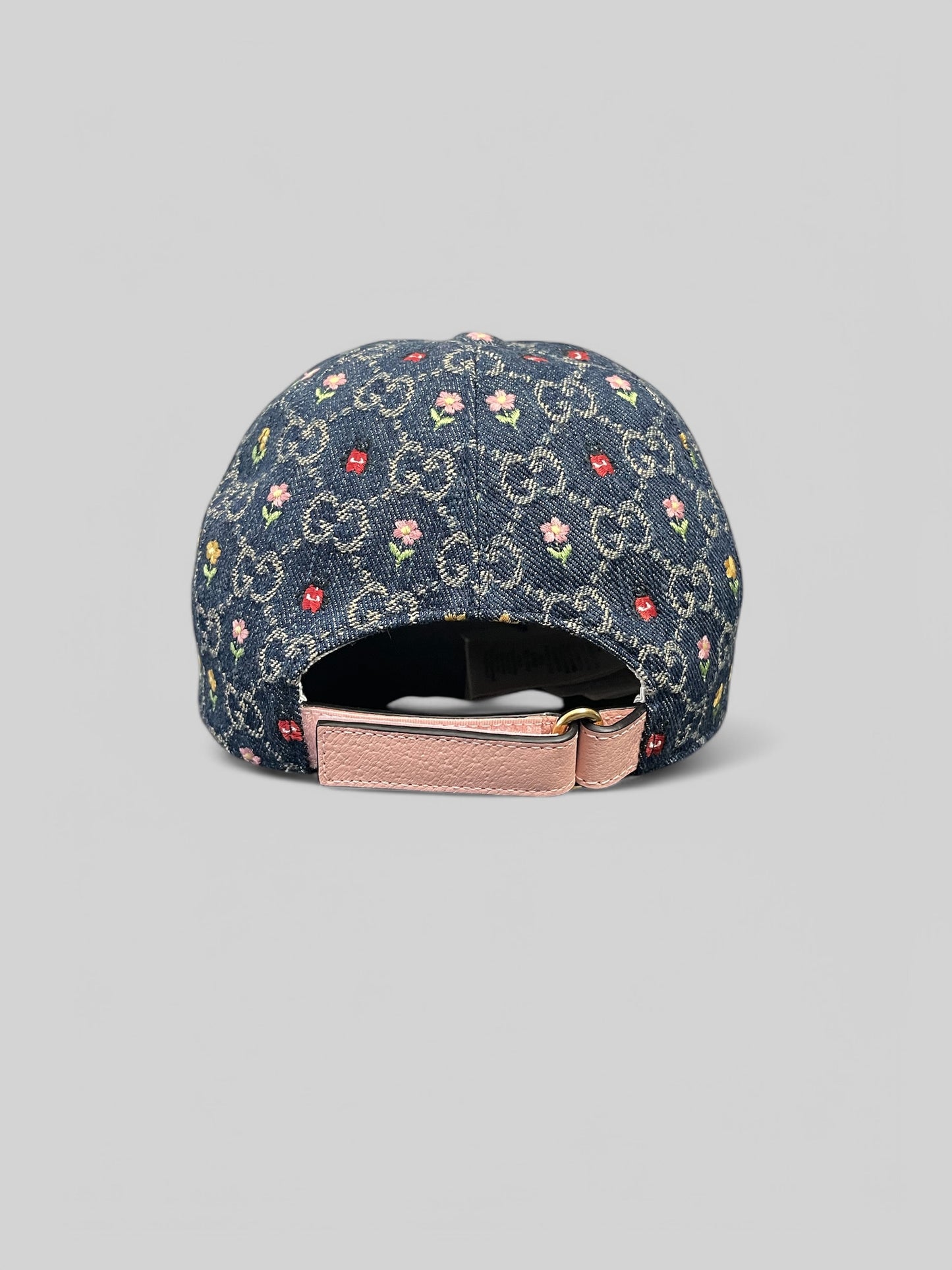 Gucci Blooming Love Floral Denim Baseball Cap
