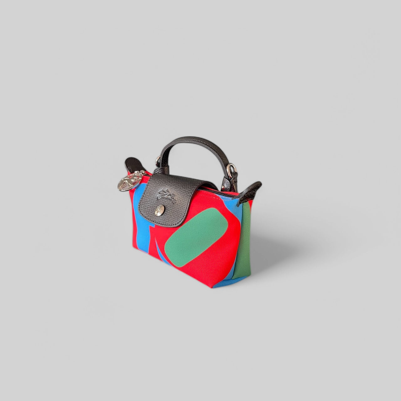 Longchamp x Robert Indiana LOVE Mini Top Handle Pouch
