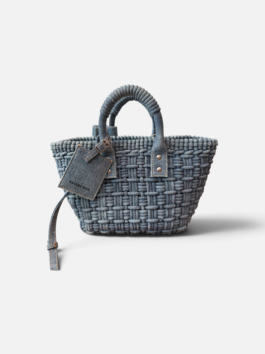Balenciaga Bistro XS Basket Bag With Strap
